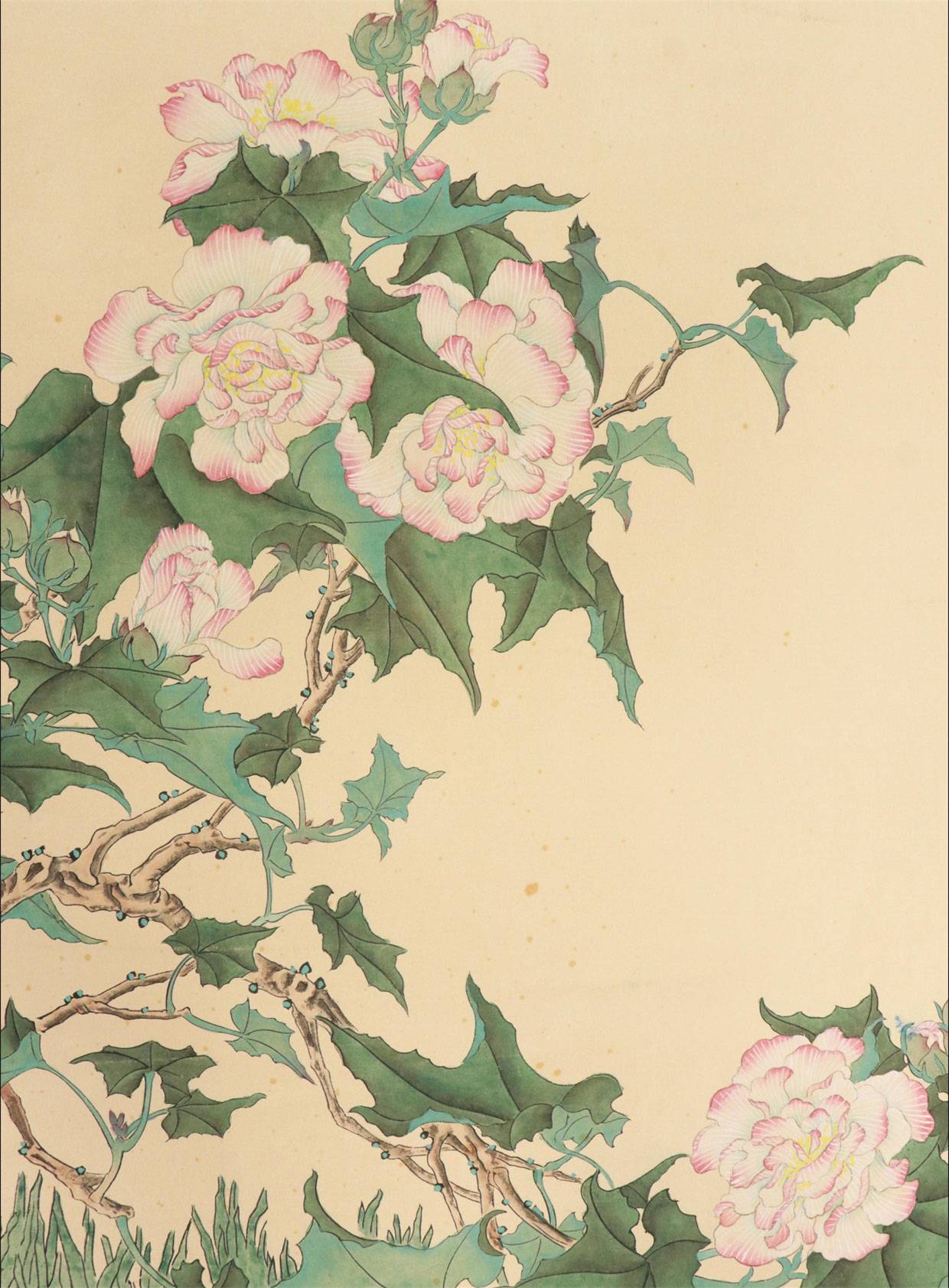 牡丹珍禽圖